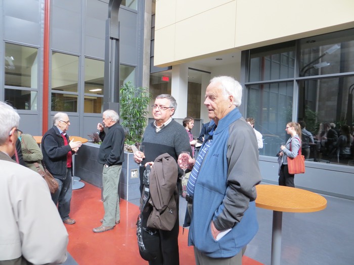  l'avant scne/ Roger Martel et Roch Labrecque